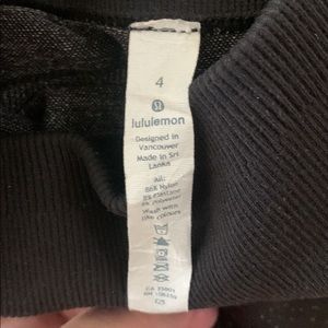 Lululemon Size 4 Leggings